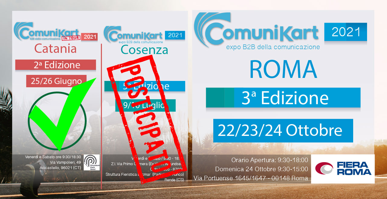 ComuniKart 2021 è pronto a partire: primo appuntamento a Catania, con la seconda edizione di 