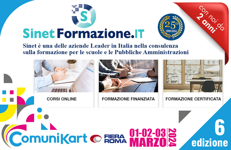 Sinet Formazione a ComuniKart 2024 Roma: un Faro nel Mondo della Formazione e della Consulenza
