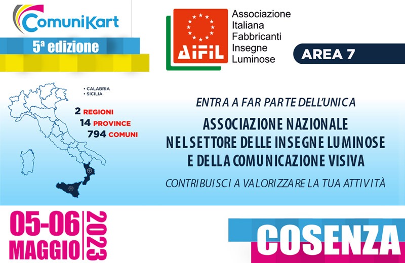 AIFIL a ComuniKart 2023 Cosenza 